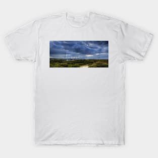 Tollesbury Boats Panoramic T-Shirt